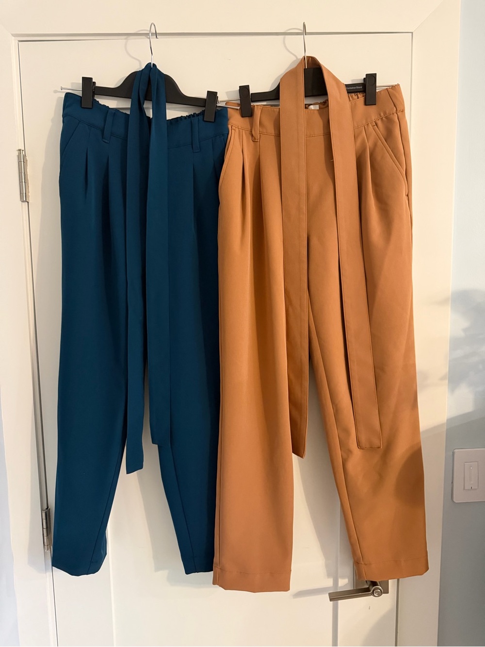 Bundle of 2 Loft Outlet High-Waist Straight Ankle Trouser Pants Size XS